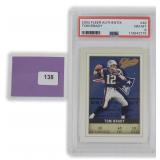 2002 Authentix Tom Brady PSA 8