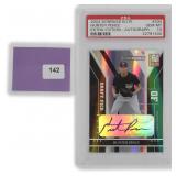 SIGNED Hunter Pence 2001 Elite, PSA 10 Auto