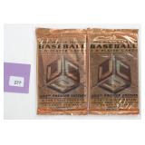 1995 MLB 3-D Cards Packs