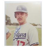 Greg Brock Signed Photo, PSA COA
