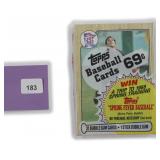1987 Topps Baseball Cello Pack