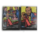 The A-Team 1983 Unopened Packs
