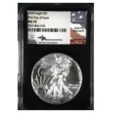 2020 American Silver Eagle NGC MS70 FDOI