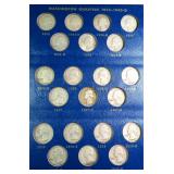 Complete Silver Quarter Album incl. 1932-D and S