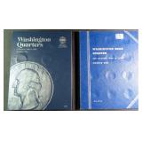 TWO (2) EMPTY U.S. Quarter Whitman Albums