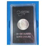1884 GSA Carson City Morgan Silver Dollar with