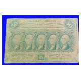 Fifty Cent First Issue U.S. Fractional Currency
