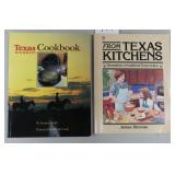 TWO (2) Texas Cookbooks