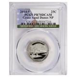 2014-S Great Sand Dunes PCGS Proof-70 DCAM