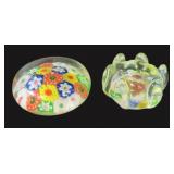 Vintage Glass Paperweight
