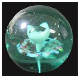 Vintage Glass Paperweight