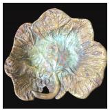 Vintage Brass Tray by Cambron "Hollyhock"