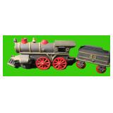 Cast Iron Train and Tender
