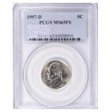 1997-D Jefferson Nickel PCGS MS-65 FS