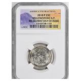 (2) 2010-P&D ATB Quarters Yellowstone NGC MS-66