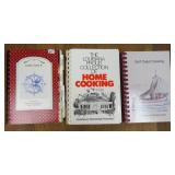 Three (3) Gulf Coast Cookbooks, Galveston and