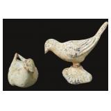 Pair of Cast Iron Birds, 6"x6", $15 SHIPPING