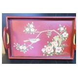 Painted Serving Tray, 14"x21"