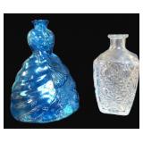 TWO (2) Glass Decanters, NO TOPS