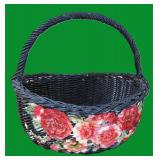 21"x22" Decorated Basket