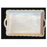 Wood Serving Tray with Handles