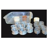 Napkin Rings and Casserole Dish