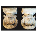 Plaster Bookends