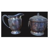 Silverplate Vintage Ice Bucket &