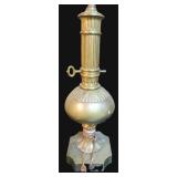 Bulbous Brass Lamp