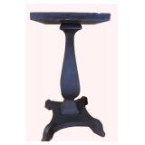 Black Painted Pedestal Stand (foot damaged)
