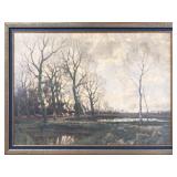 32"x25" Print by Arnold Marc Gorter, 1866-1933