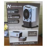 Hessaire Water Coolor in Box, Cooling Fan. 900 CFM