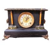 Antique Mantel Clock with Key