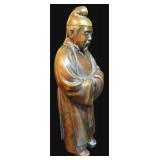 Patinated Bronze East Asian Scholar