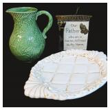 Water Pitcher and Serving Tray