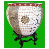 14"x16" Imaris Style Fish Bowl/Planter with Stand