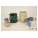 Four Pottery Pieces