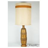 Gold Textured Lamp