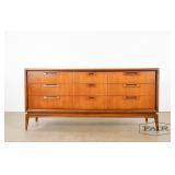 American Walnut Long Low Dresser