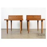 Pair of side tables by American of Martinsville