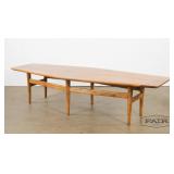 Vintage Walnut Modern Coffee Table