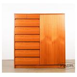 Teak Tallboy Gentlemen