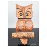 Wooden Owl Art