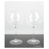 Pair of Oversized Wine Goblets