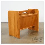 Teak magazine rack by FBJ Mobler Denmark