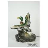 Ceramic Duck TV Lamp