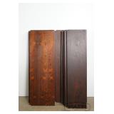 Rosewood shelves