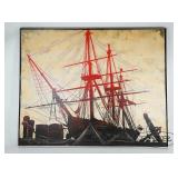 R.Millerson Original Ship Painting