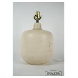 Large white Ceramic Lamp