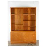 Teak Hundevad Credenza with Optional Bookcase